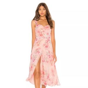 Yumi Kim pink floral dress